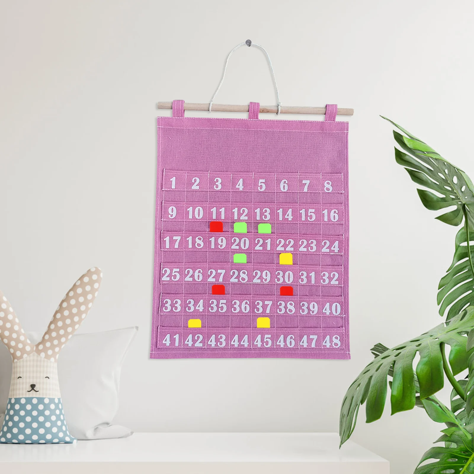 

50 шт. цветных карточек для учета посещаемости в детском саду, для таблицы учета посещаемости в классе, для организации ученической деятельности