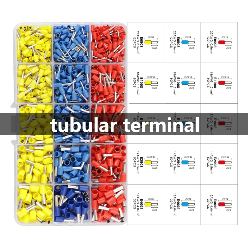 Imagem -06 - Ferrule Crimping Tools Sets Catraca Auto-ajustável Alicadores de Corte de Descascamento Conectores Wire End Kit Hsc8 66 64 em 1