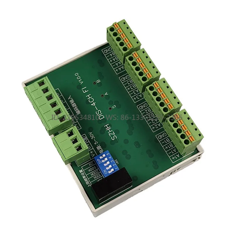 1 in and 4 out, with filtering, pulse divider 1 group of differential signals triggers multiple CCD cameras and servo motors