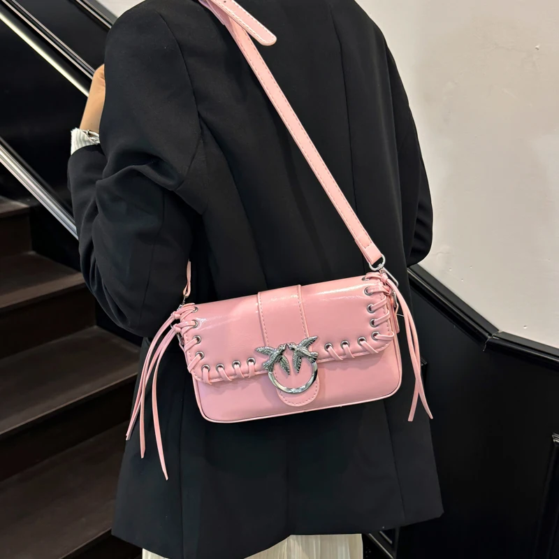Chic Retro Women Crossbody Bag Soft Faux Suede Leather Vintage Purse for Weekend Outings and Daily Use Adjustable Strap
