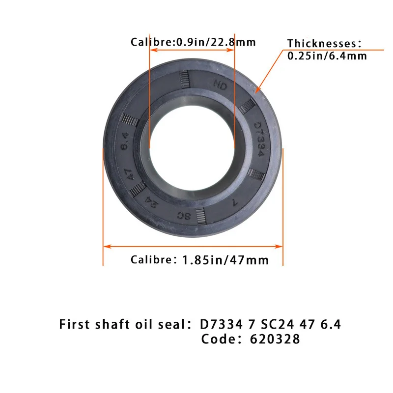 E-Z-GO Golf Cart one axle half shaft seal oil seal patrol car prevent lubricant penetration protective seal film