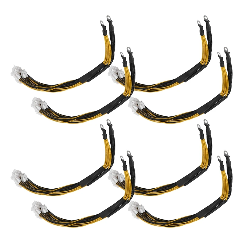 8Pcs 5X PCI-E Pcie 6Pin GPU Graphics Card Splitter Power Cable For Bitmain Antminer APW3+/APW3++/APW7 PSU Power Supply