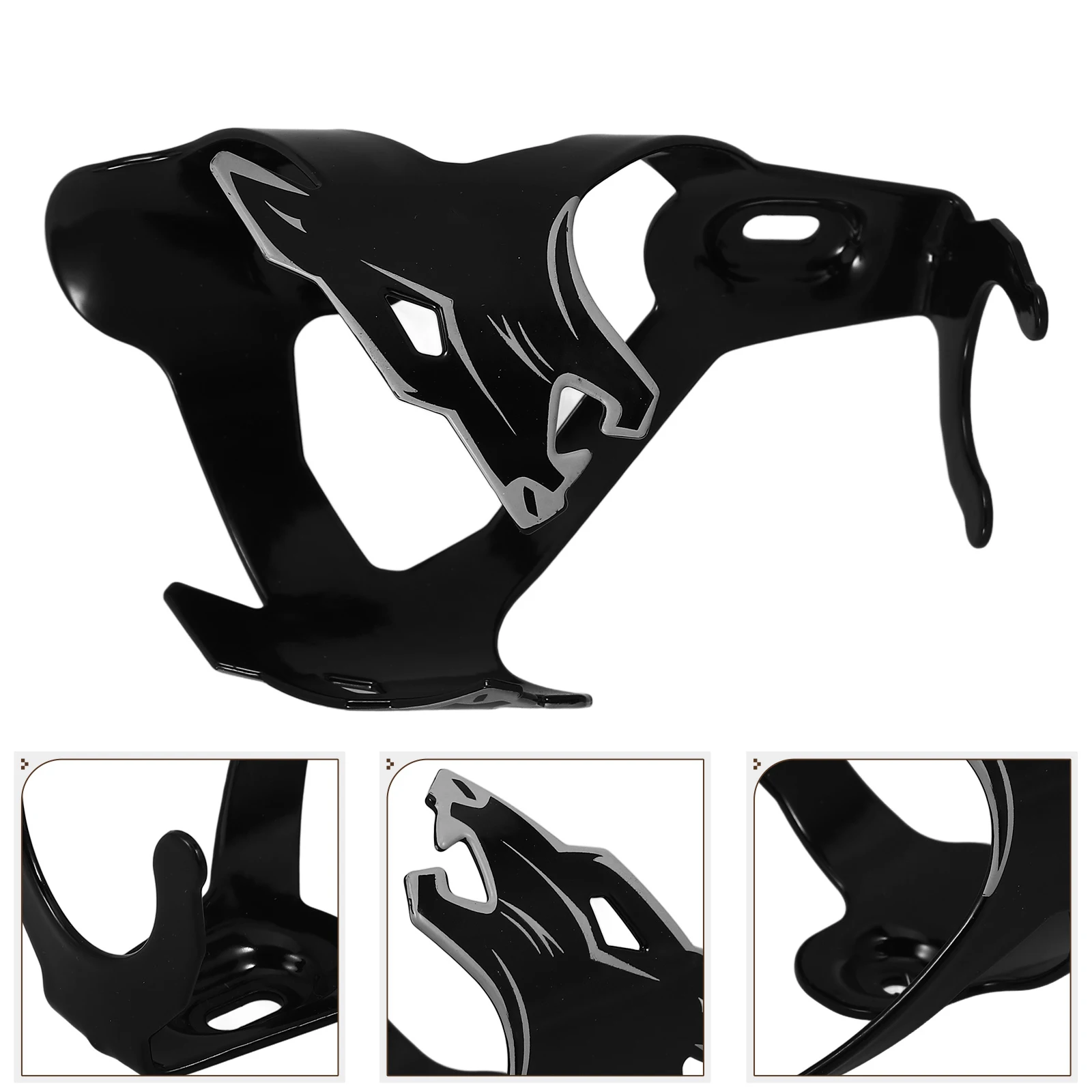 

Sturdy Water Bottle Holder Durable Cup Holder For Bicycle Scratch Resistant One Piece Design Easy Installation Mountain Bike
