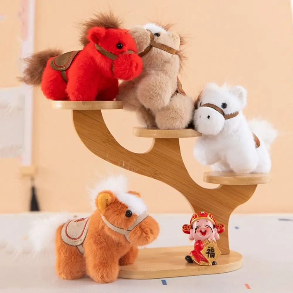 

Funny Cute Mini Horse Pendant Lifelike Kawaii Year of The Horse 13cm Year of Horse Horse Pendant Festive Decor