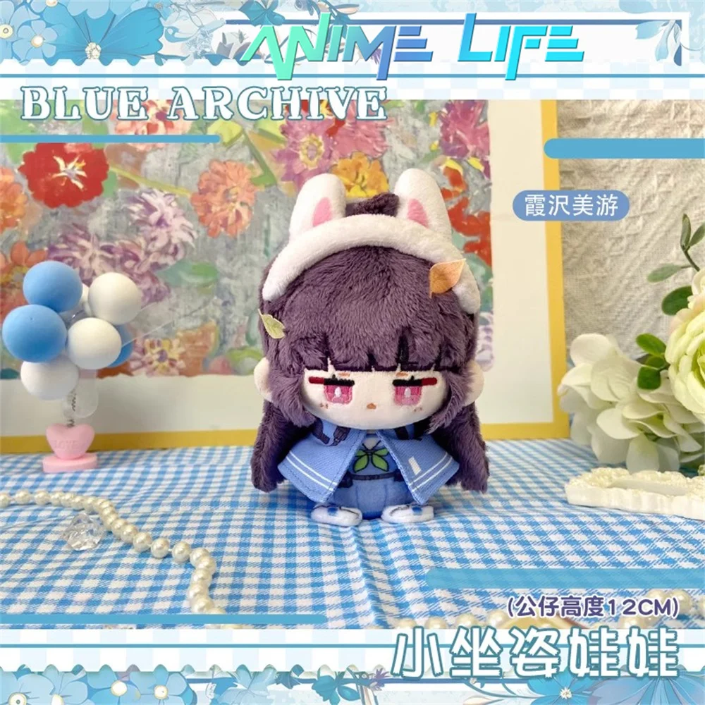 

Plushie Anime Blue Archive Misono Mika Kasumisawa Miyu 12cm Doll Toy Plush Keychain Pendant