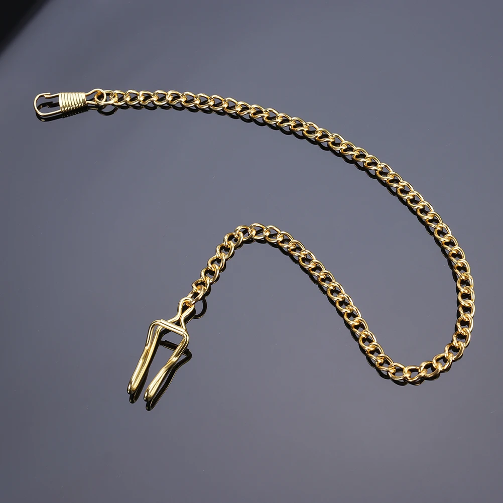 

Pocket Watch Chain Elegant Design Durable Quartz Watches for Men Women Necklace Bracelet Keychain Alloy Metal Adjustable Length