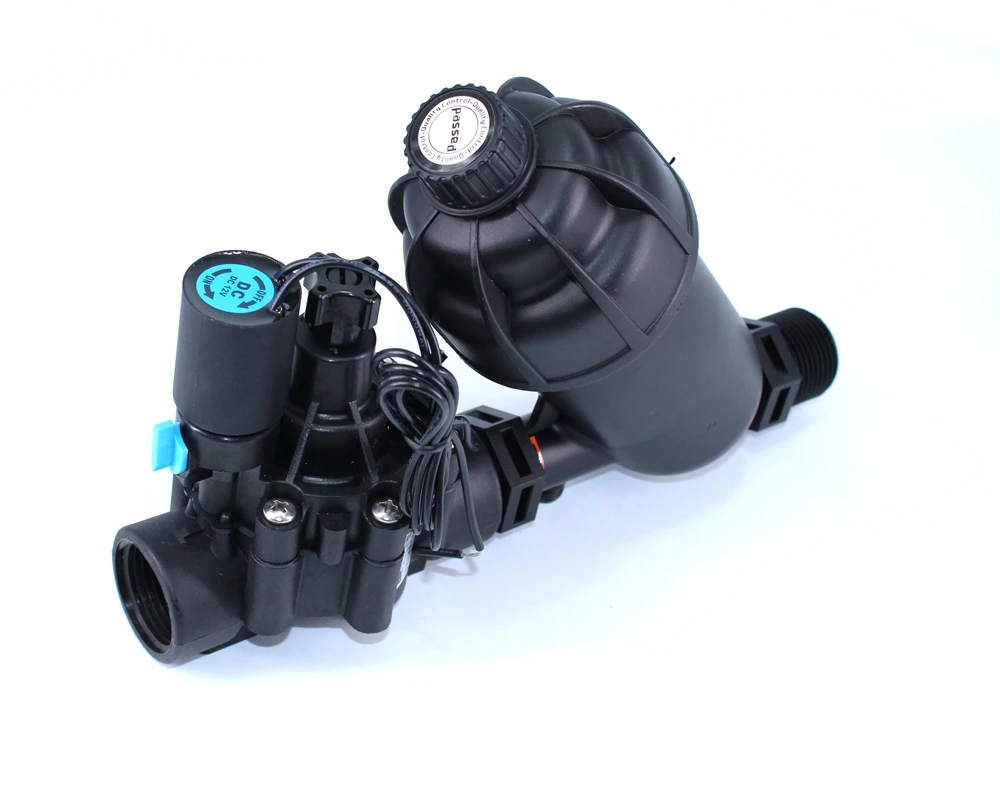 Smart Control Zones Saves time with pre-assembled valve filter