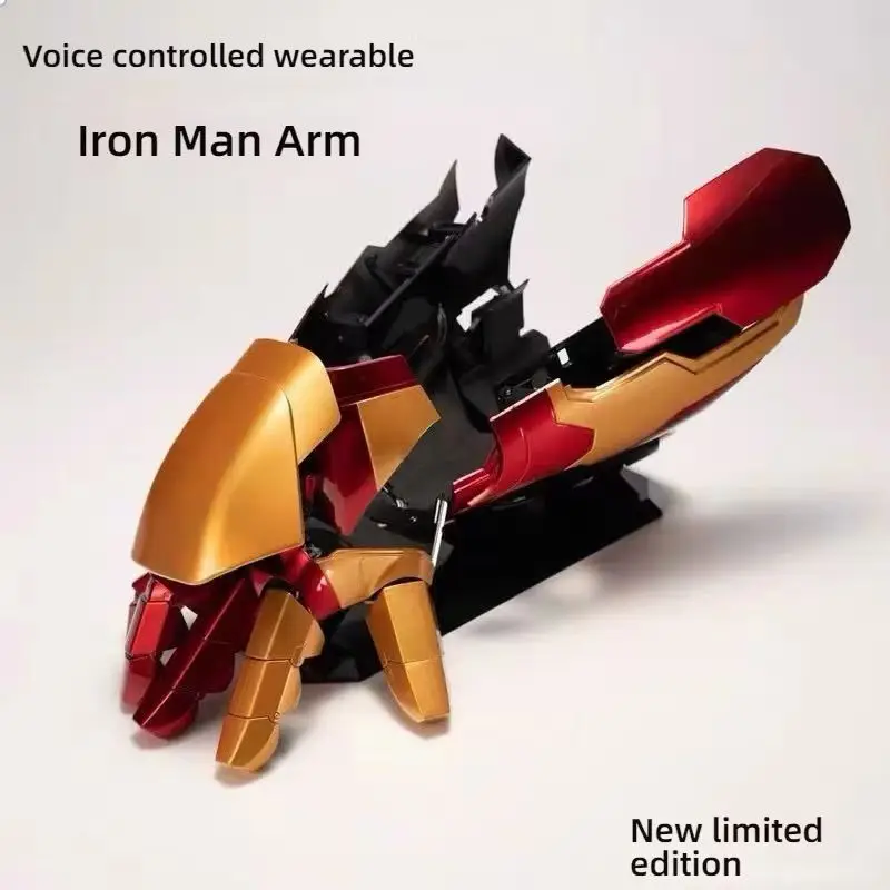 

Iron Man Mk42 Wearable Arm Toy - Left And Right Hand Remote & Voice Control Cosplay Model Customizable Animation Derivative