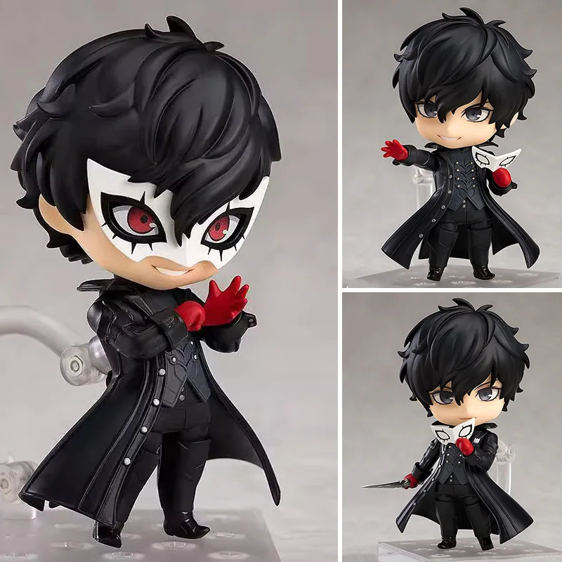 Game Persona Action Figures Amamiya Ren JOKER Figurine Yuuki Makoto Futaba Sakura Statue Collection Model Doll Toy Decor Gift