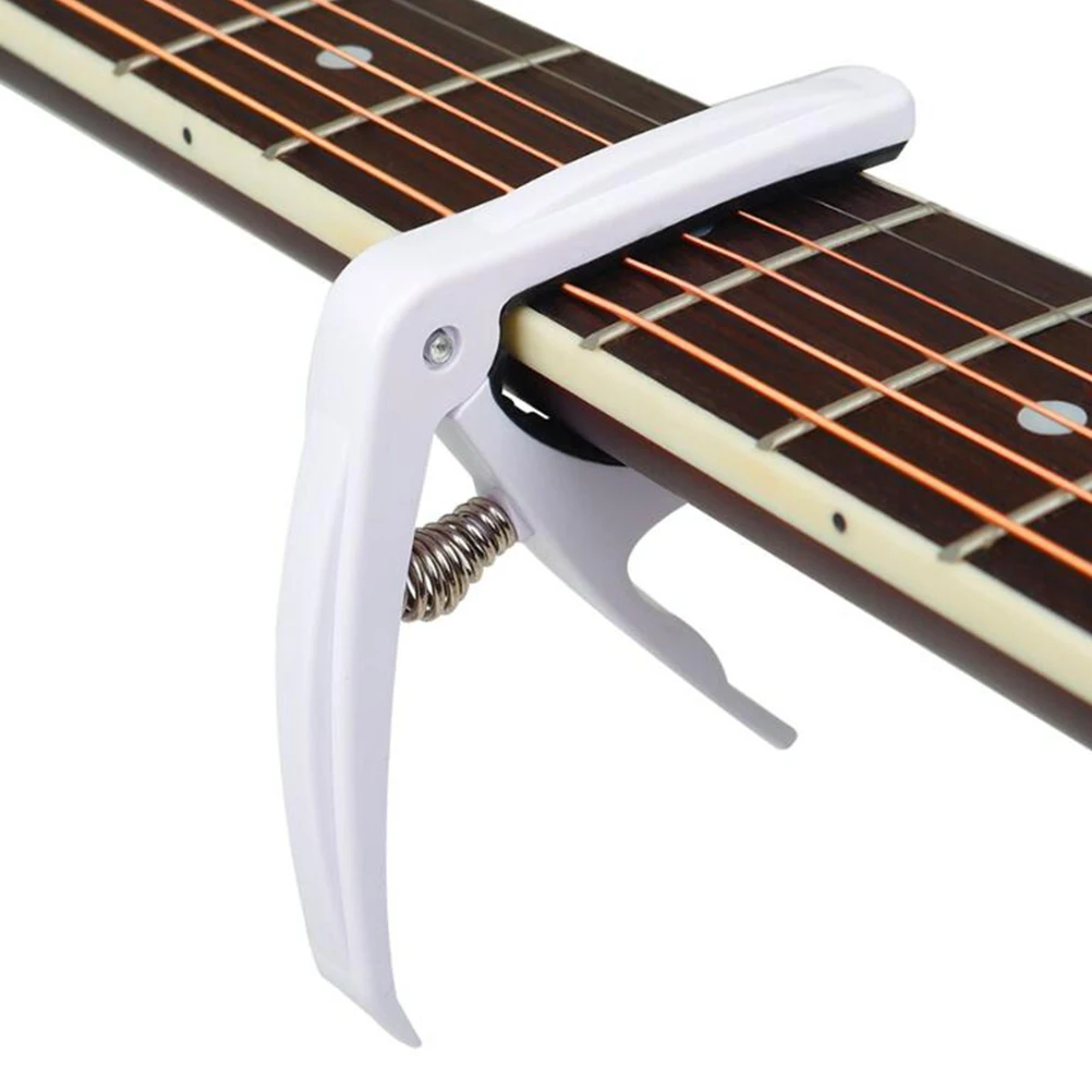 

2Pcs Guitar Capos Lightweight ABS Professional Durable Change for Electric Guitar Ukulele Accessories