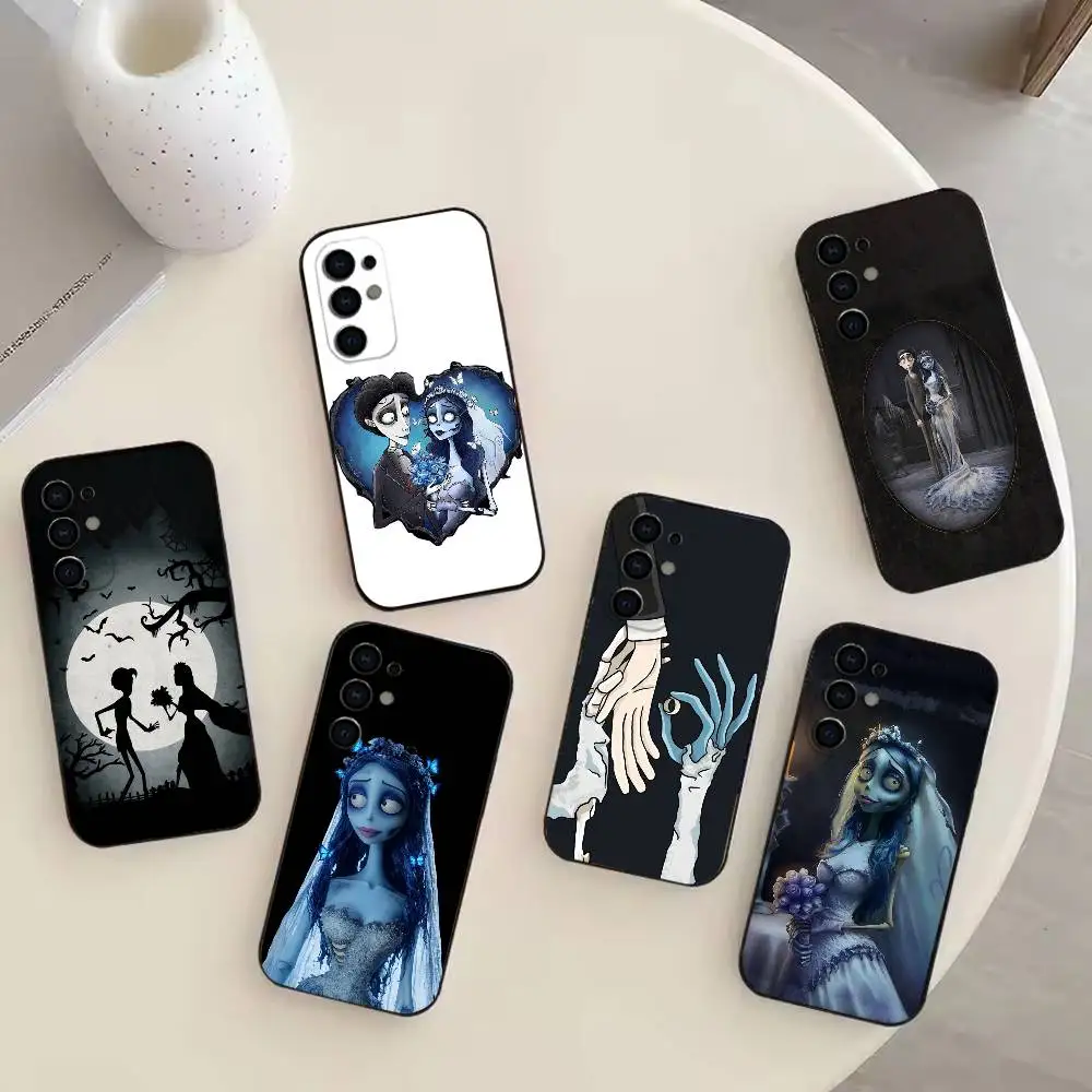 

C-Corpse B-Bride V-Victor Phone Case For Samsung S25,S24,S21,S22,S23,S30,Ultra,S20,Plus,Fe,Note,10,9,5G Black Cover