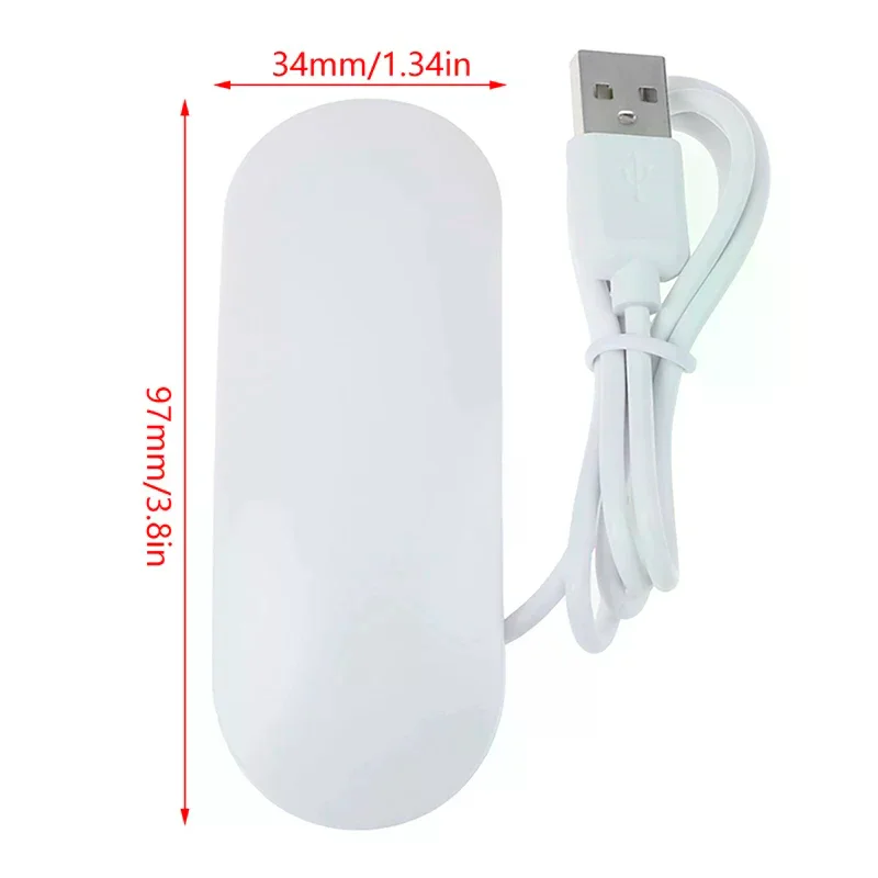 1 قطعة 6 واط 80 سنتيمتر البسيطة UV LED مصباح USB شحن هلام البولندية علاج آلة مجفف الأظافر #6