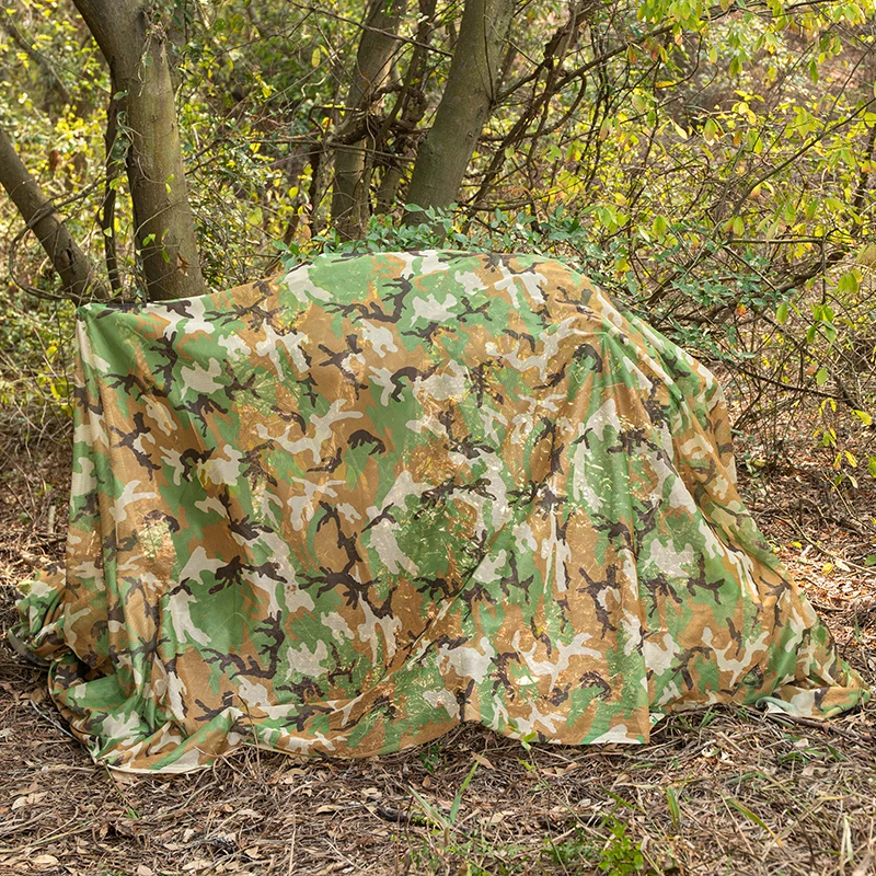 300D Super Maple2.0 Single Camouflage Mesh Stoff Tuch Schattennetz Camo Net Gartenzaun Dekoration Schatten 1,5 m breite Markisenabdeckung – Detail 21