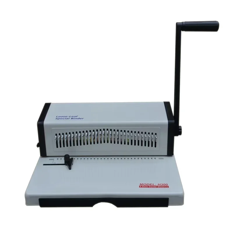 30-26-20 hole puncher, H300 loose-leaf notebook hole puncher, for binders and notepads, heavy-duty hole puncher