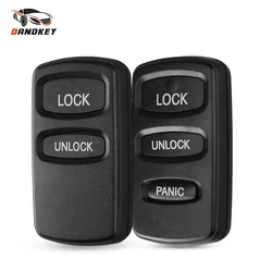 Dandkey 2/3 przycisk Alarm wymiana obudowa kluczyka dla Mitsubishi Lancer Outlander endeavour Galant Fob Remote Contro Key skrzynki pokrywa