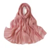Premium Chiffon Hijabs For Woman Soft Long Turban Veil Scarves Muslim Hijab Shawls Islam Women Head Wraps Accessoires Ramadan