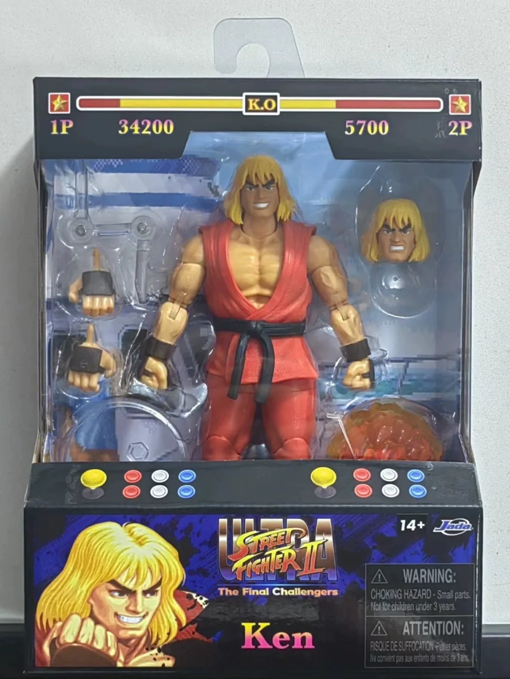 Jada Toys Ultra Street Fighter II RYU Ken 6