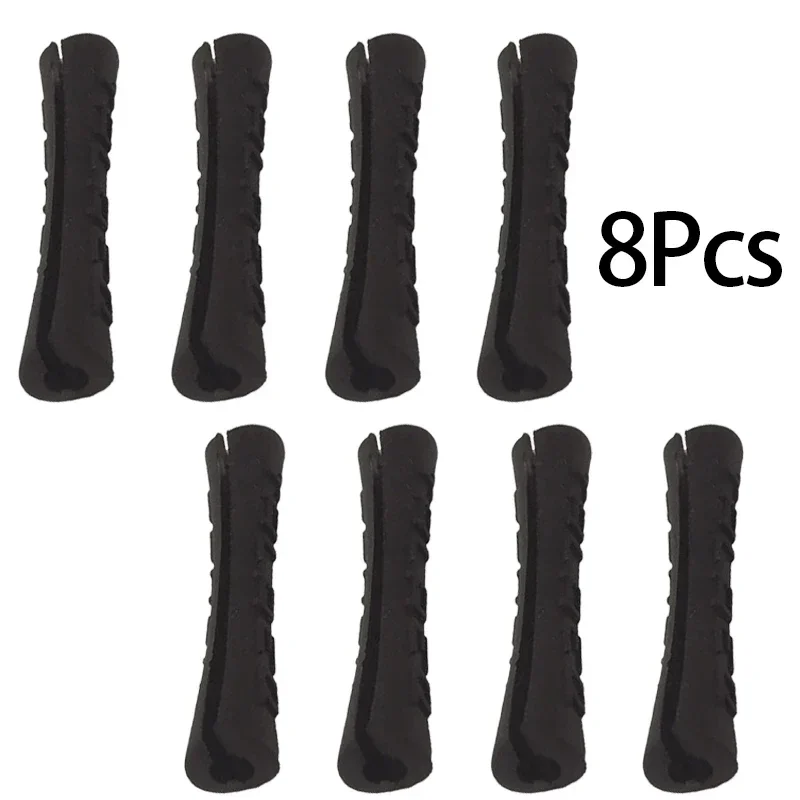 8PCS Mountain Bicycle Cable Protector Line Pipe Sleeve TPR Rubber Opening Anti Scratch Shift Brake Cables Cover Bicycle Parts