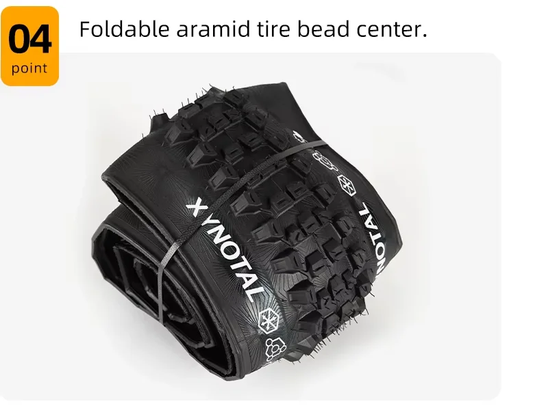 Continental Faltreifen Xynotal Trail, MTB DH Offroad XC Enduro AM, 27,5/29 x 2,4 – Detail 10