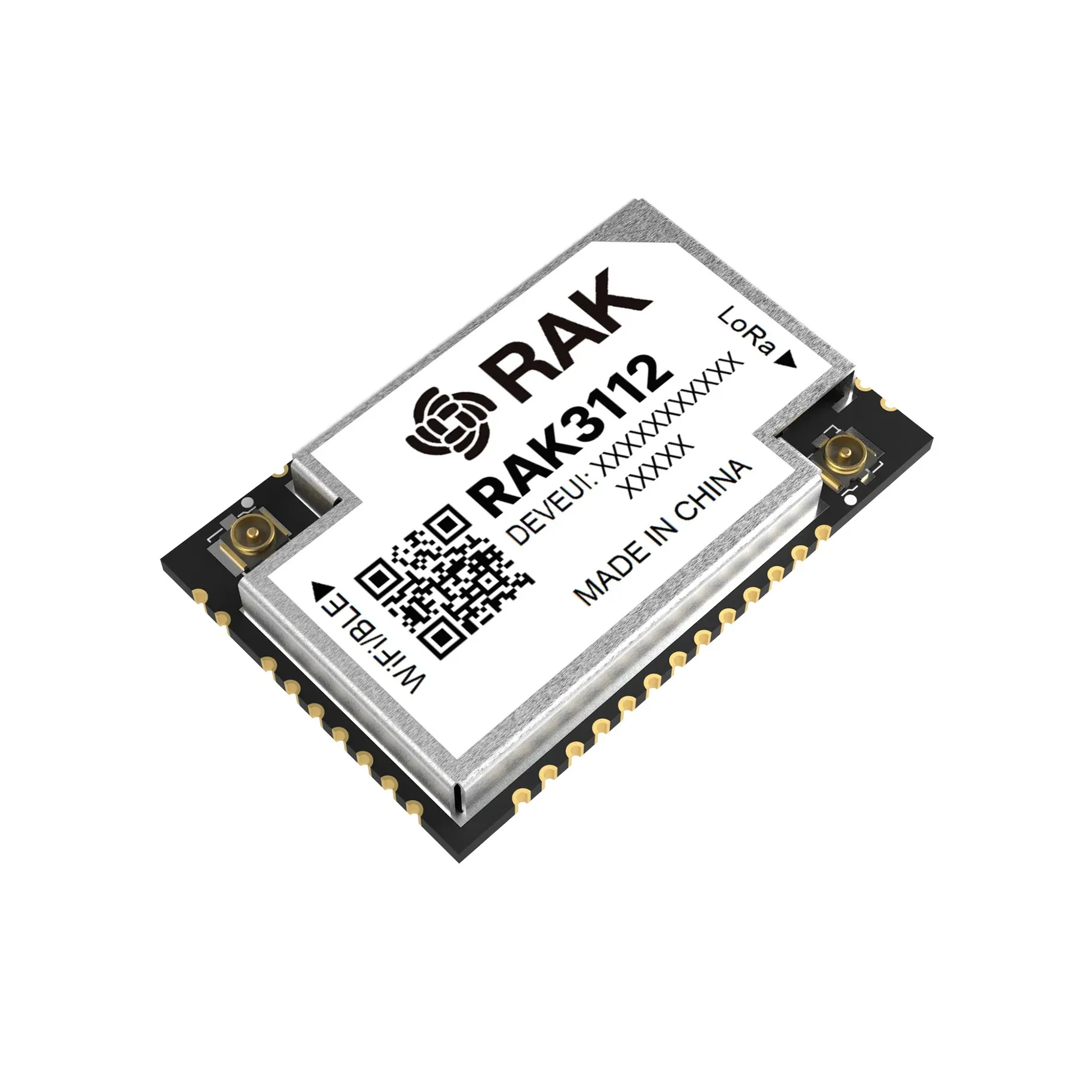 RAK3112 WisDuo Module For EdgeAI With LoRa ESP32-S3+SX1262Module With WiFi BLE  And LoRa, Ideal For Edge AI  Meshtastic And LoT