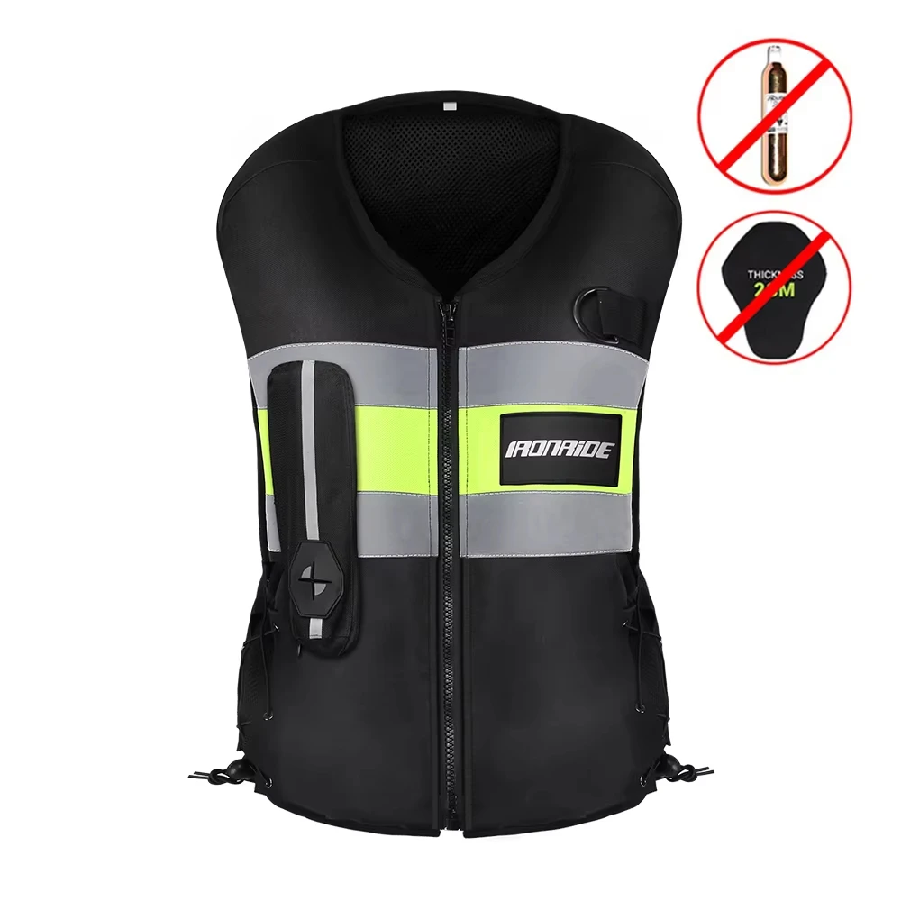 Motorradjacke Motorrad-Airbag-Weste Motorrad-Luftpolsterweste Motocross-Renn-Airbag-System Airbag CE-Schutz S-3XL