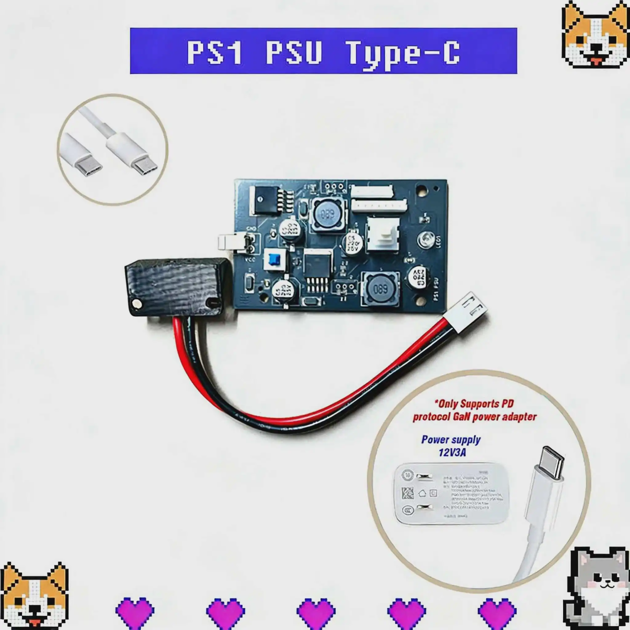 New PS1 Psu Type C …