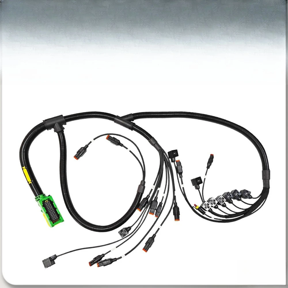 Automobile engine transmission wiring harness insulation adapter