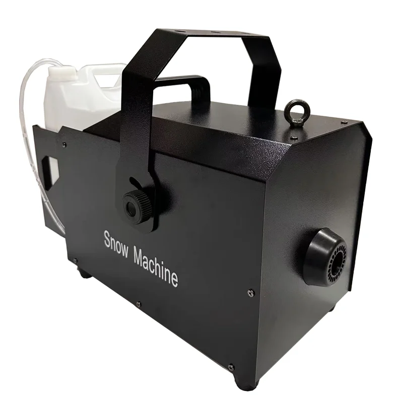 

1500W Remote Snow Machine for Stage DJ Equipment 50 Square Meter Snow Coverage Snowflake Maker for Events And Parties