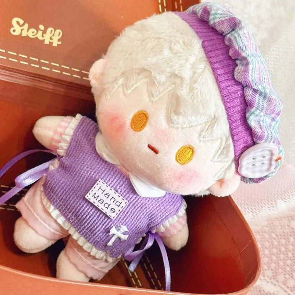 

Комплект одежды для животных-компаньонов 10 см: милый хлопковый костюм в мультяшном стиле, кавайный наряд для детей, подарок