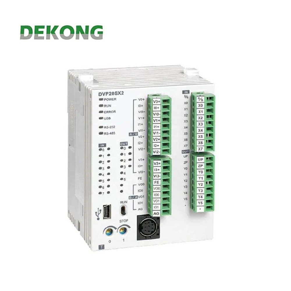 

Programmable Logic Controller Slim CPU DVP-SS2, DVP-SA2, DVP-SX2, DVP-SV2, DVP-SE Series Del ta DVP PLC