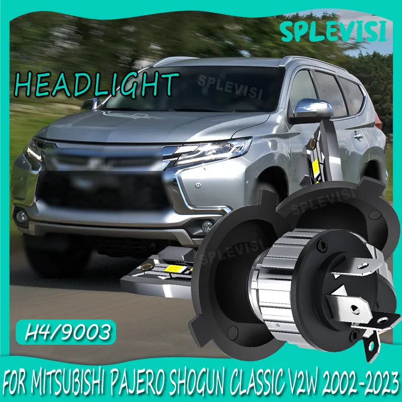 

Energy Saving LED Headlight For MITSUBISHI PAJERO SHOGUN CLASSIC V2W 2002 2003 2004 2005 2006 2007 2008 2009 2010 2011 2012-2023
