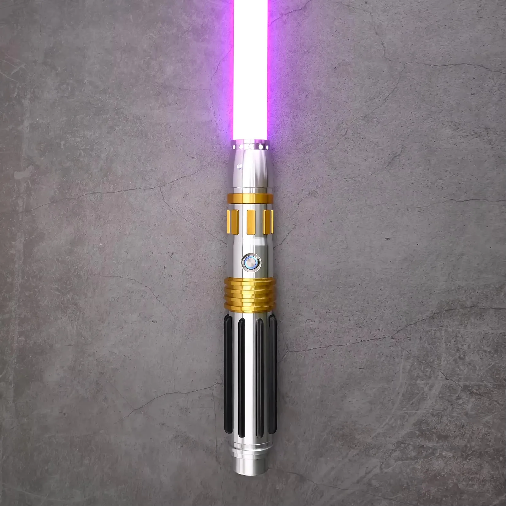 TXQSaber Windu SE Lightsaber RGB Heavy Dueling Premium NeoPixel Sword Bluetooth Control Smooth Swing Metal Hilt Cosplay