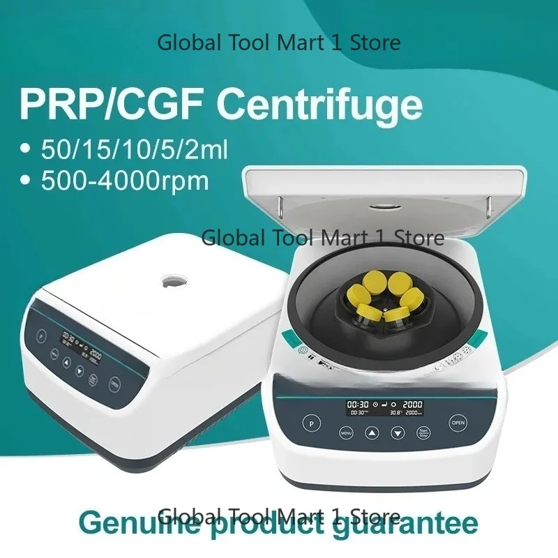 JOAN-B Centrifuge Machine P-RF CGF Plasma Centrifuge Laboratory For 2/5/10ml Blo-od Tube And 15/50ml Centrifuge Tube 4000rpm