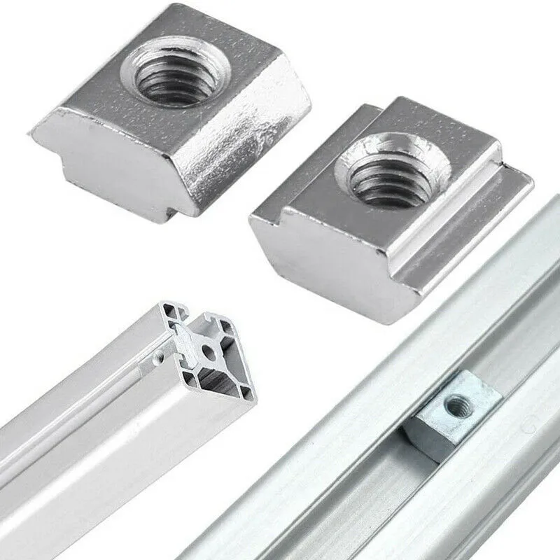 Angle Bracket Kit Designed for 2020 Series T Slot Aluminum Profiles with For 6mm Groove for Mechanical Assemblies