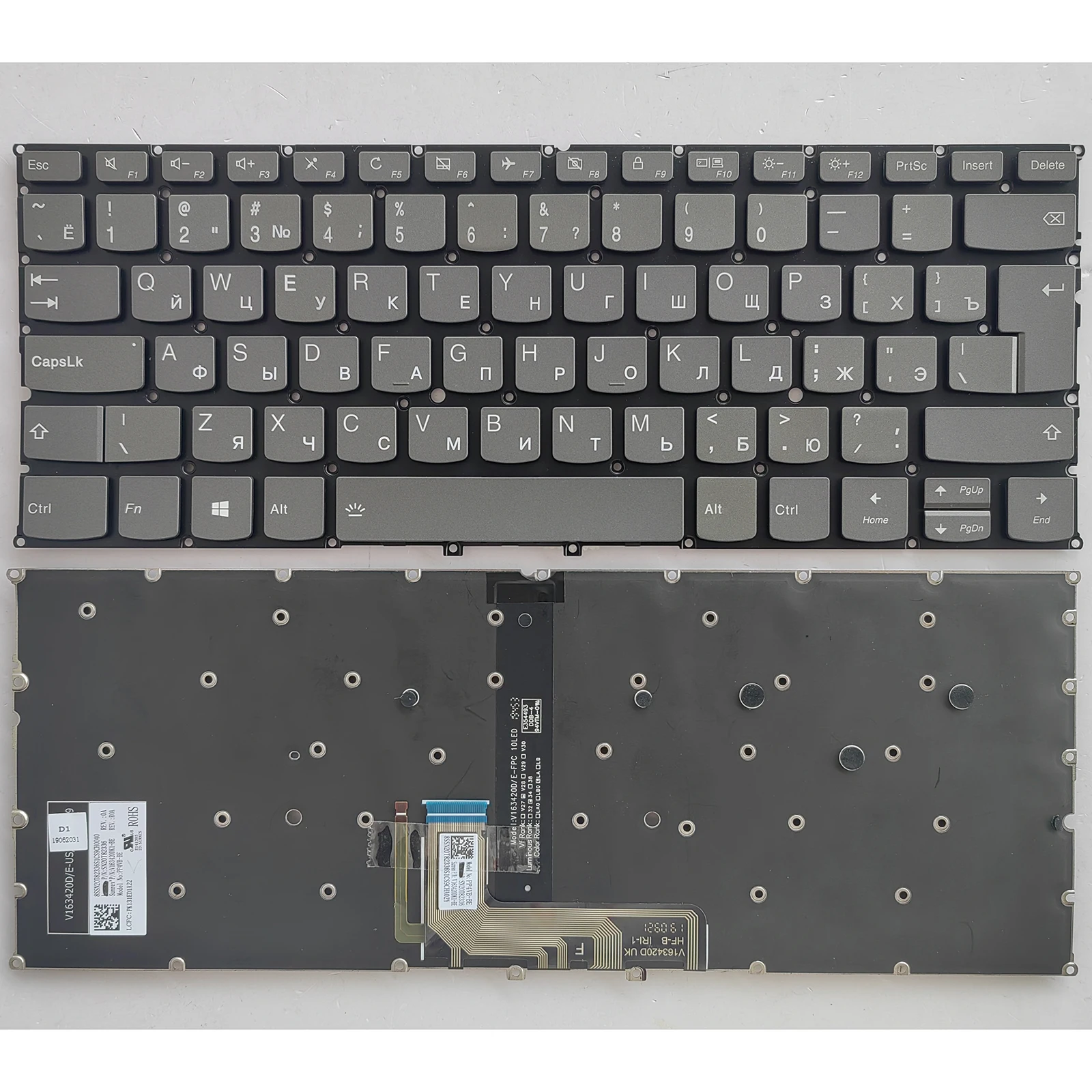 RU Layout for keyboard Lenovo Yoga C940 81Q9 14 C940-14IIL C940-14 Laptop Keyboard