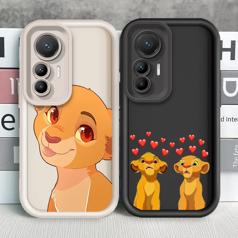 

The Lion King Cute Eye Ladder For Xiaomi MI 14 12T 11 Lite Poco M3 X5 X4 F5 F4 F3 F2 GT Pro 5G TPU Phone Case