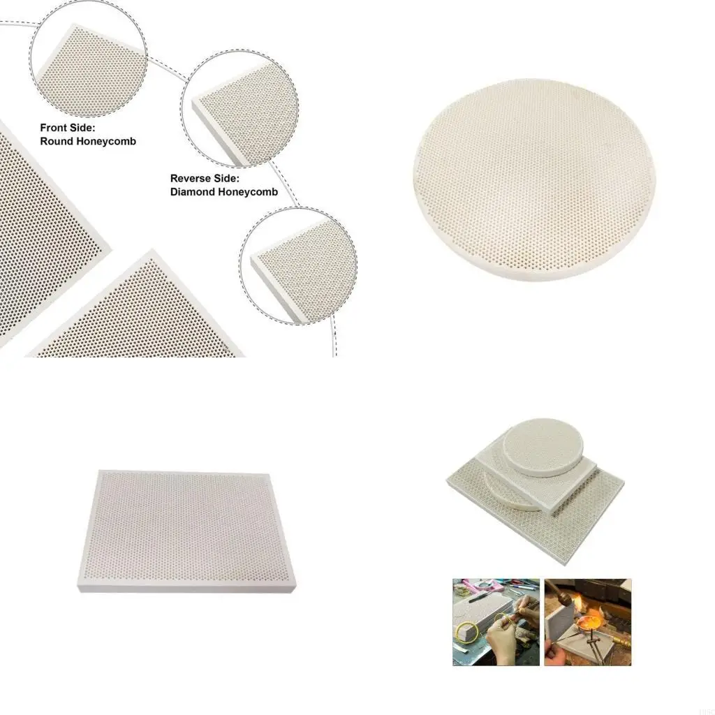 195C Fire-Resistant Brick Refractory Brick Tool Porous Plate Jewelry Making Tool