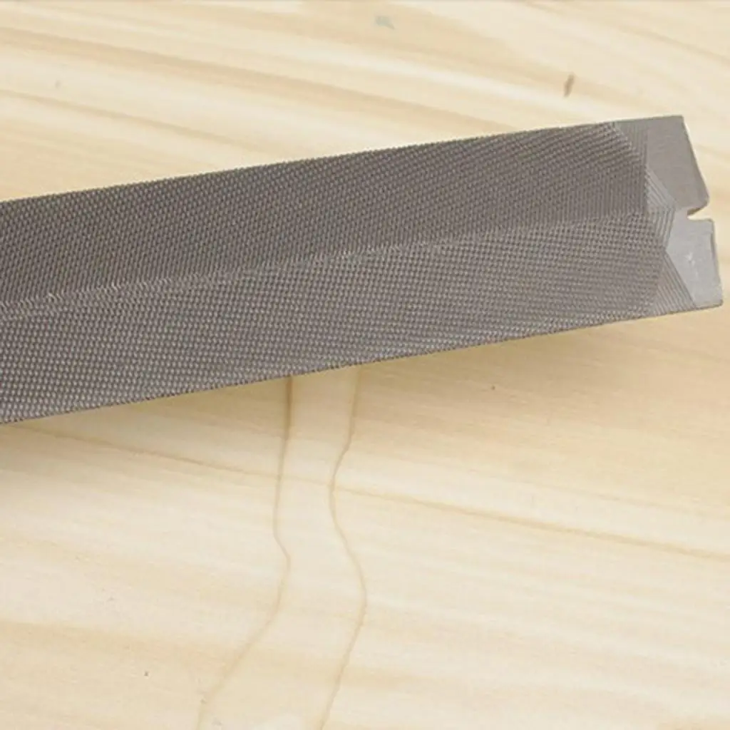 Diamond Art File with Black Orange TPR Handle Diamond Tool for Deburring Polishing and Roughing for Wood Stone