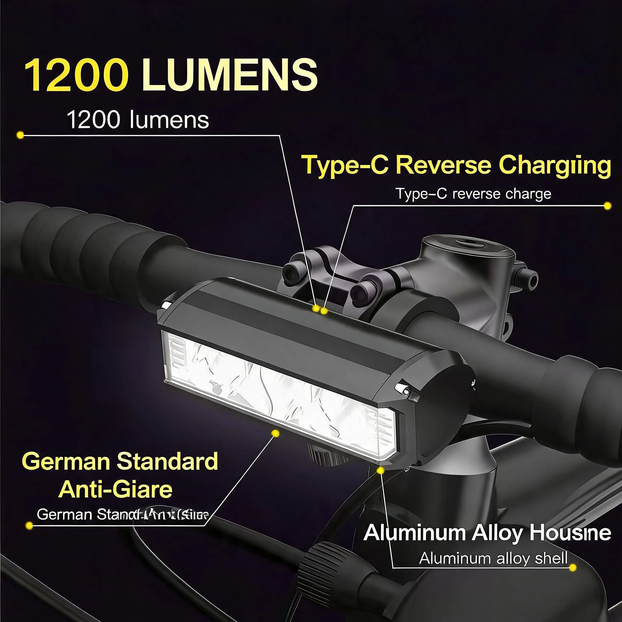 Thumbnail 2 - #51 Latest USB Rechargeable Bike Lights Offers