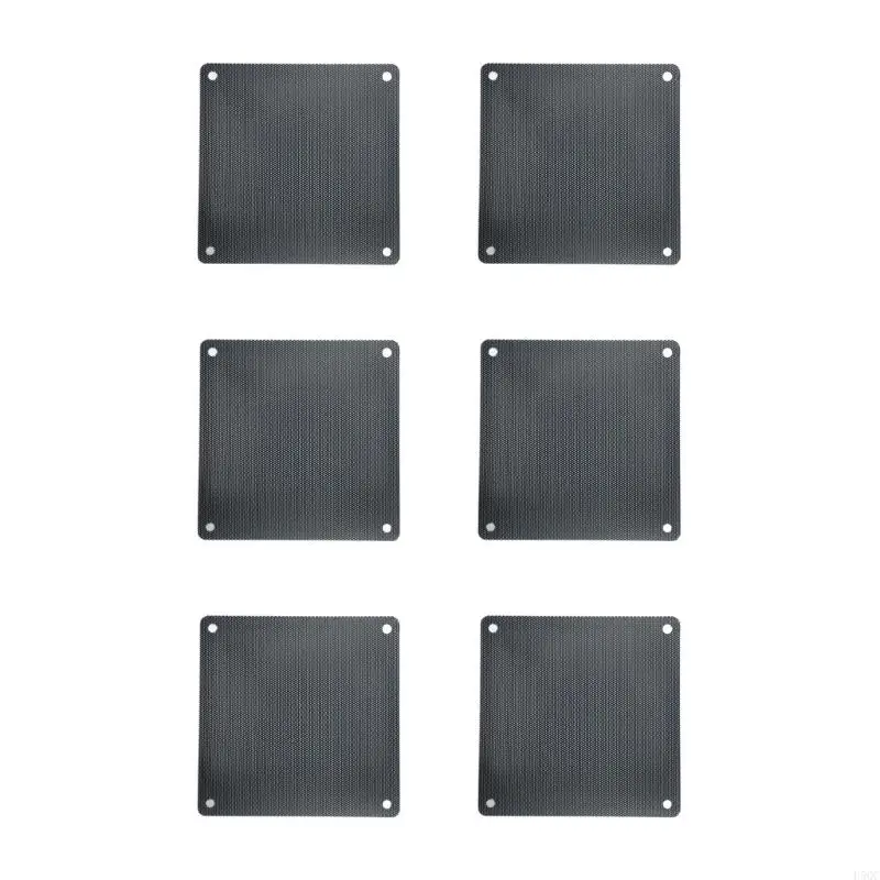 14 سم للكمبيوتر الشخصي مروحة مروحة مروحة الغبار غرامة PVC الغبار غلاف الغبار لتبريد الكمبيوتر D5QC #4