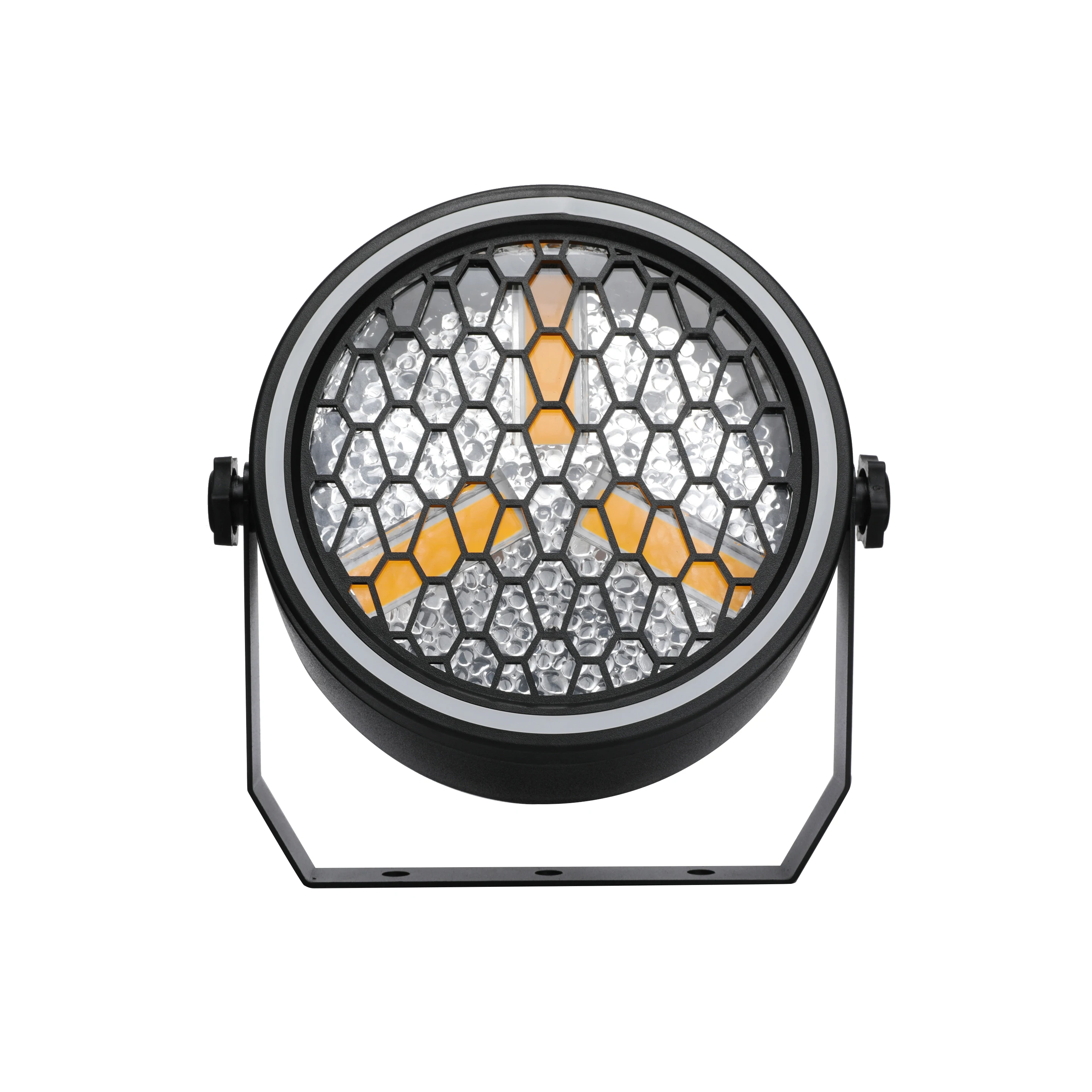 Sunart 3*30W COB Audience Blinder Light LED Retro Par With Rainbow Circle For DJ Disco Night Clubs Bars Parties DMX Fixture