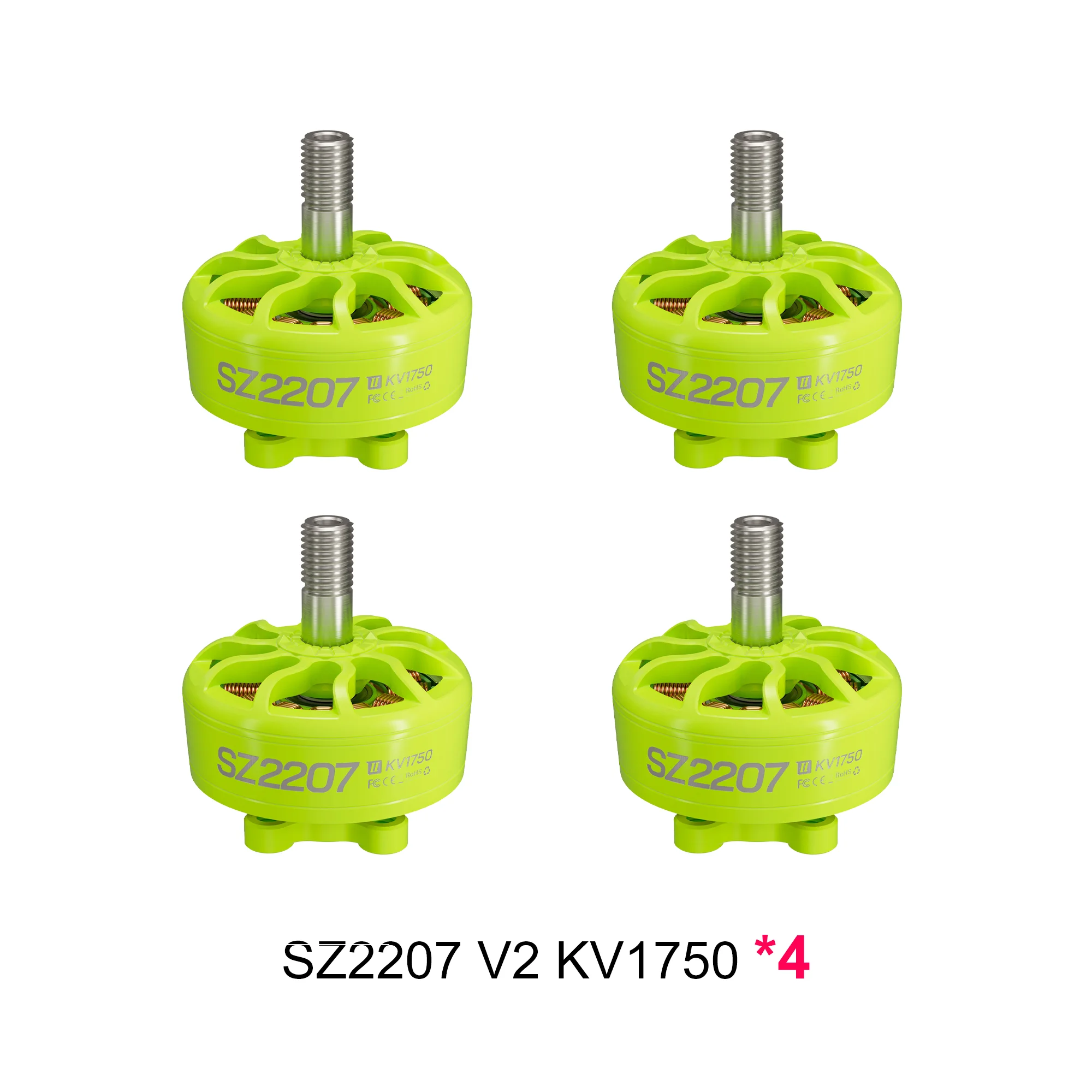 MEPS 4pcs SZ2207 V2 FPV Motors Bundle