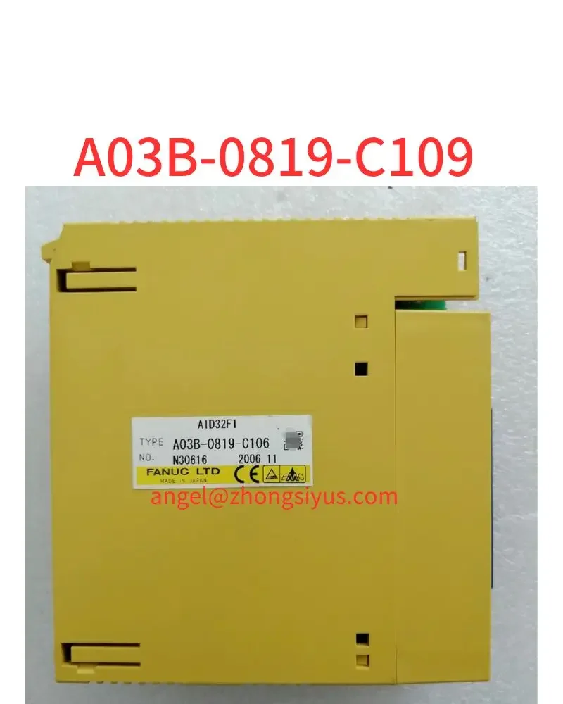 

Used A03B-0819-C109 IO module