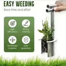 Portable Handheld Transplanter For Plants And Fruit Tree Seedlings Barrel-Style Transplanter Digging Hoe Seedling Extractor