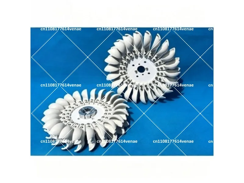 250x56mm Hydro Turbine Runner, 25mm Bore DIY Micro Hydro Generator Impulse Wheel