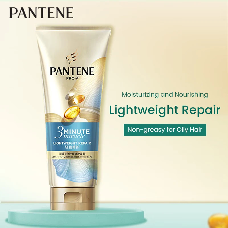 PANTENE 3 Minutes Miracle Lightweight Repair Hair Conditioner Oil Control Purple 3X PRO-VB5 essence Strengthen hair