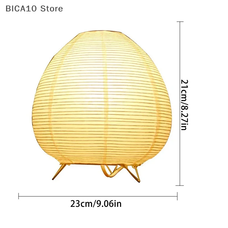 Japanese Lantern Led Table Lamp Living Room Bedroom Bedside Rice Paper Lights Study Homestay Art Creative Decor Table Lights