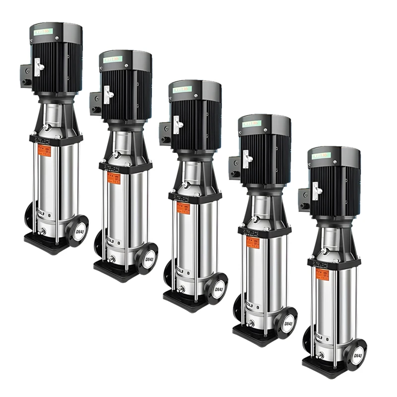 

Горячий продавать: вертикальный многоступенчатый центробежный насос из нержавеющей стали, циркуляционный насос трубопровода с переменной частотой