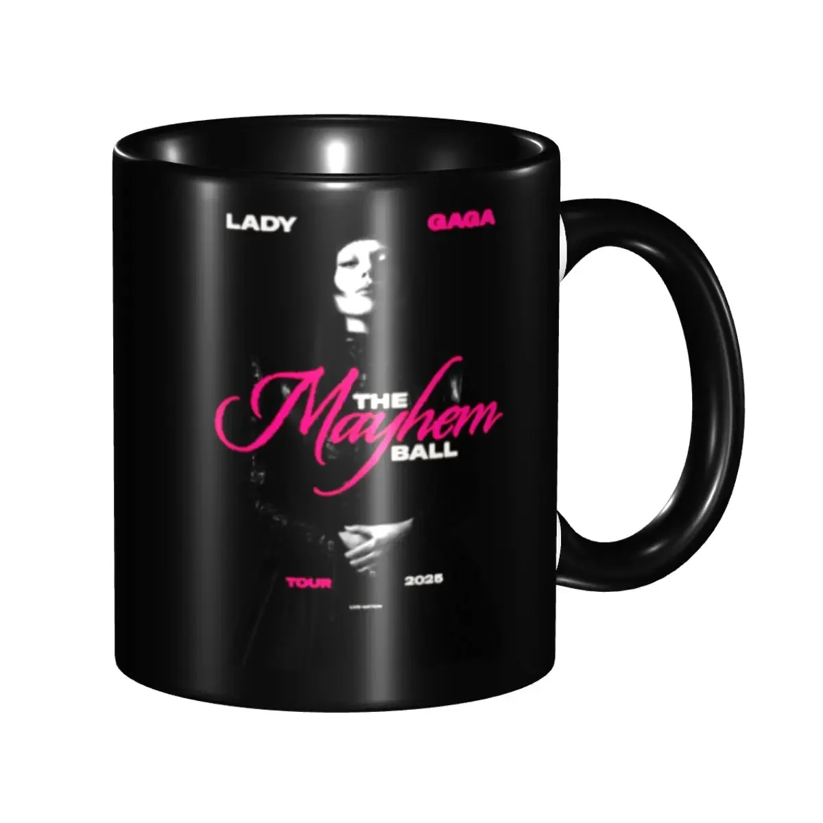 Lady Gaga Mayhem Music Mug Personalized Ceramic Coffee Mug Cup Creative Gift