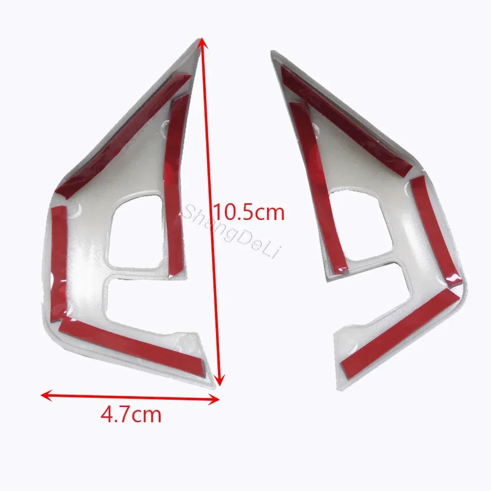 Fit for Peugeot 208 2008 2014 2015 2016 steering wheel sticker emblem decal badge trim flying wheel panel interior accessories